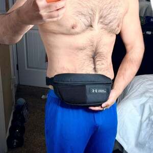 Under Armour Loudon Crossbody Waist Bag Black